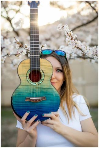 FLIGHT A10 FM Faded Blue - Укулеле тенор фото 3