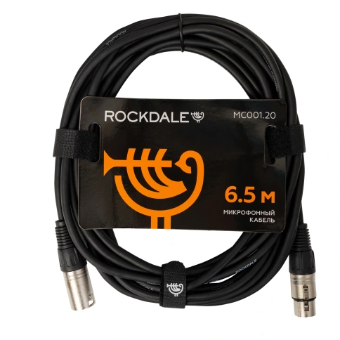 Микрофонный кабель ROCKDALE MC001.20 (6,5м) фото 1