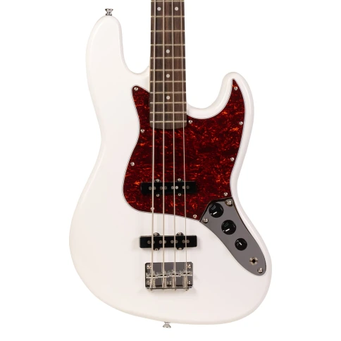 Бас-гитара ROCKDALE Classic JB Bass White фото 4