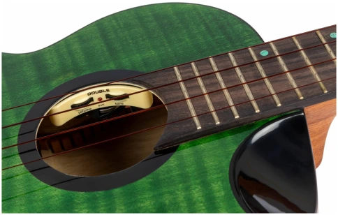 FLIGHT COMET TENOR EQ-A Green - Укулеле тенор фото 12