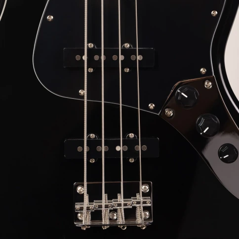 Бас-гитара ROCKDALE Classic JB Bass Black фото 5