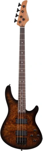 Schecter C-4 Standard TOBACCO BURL Бас гитара электрическая фото 1