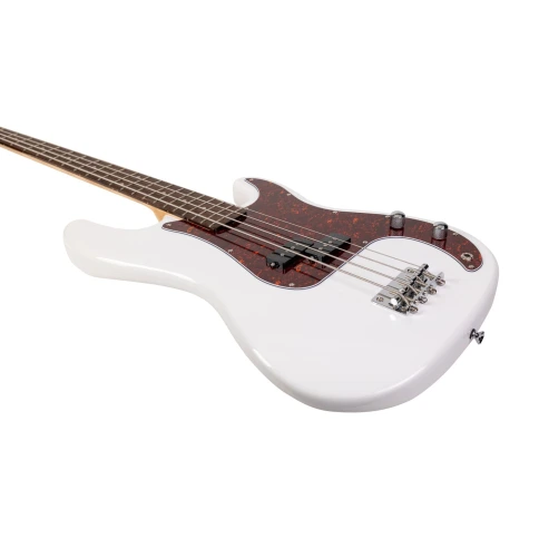 Бас-гитара ROCKDALE Classic PB Bass White фото 6