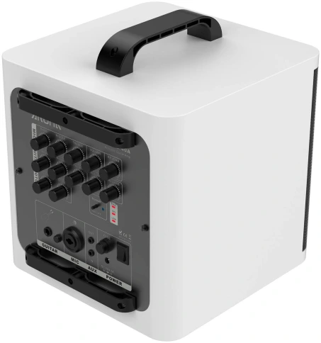 AROMA AG-40A WH - Комбоусилитель для акустической гитары фото 4