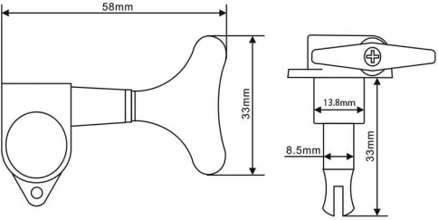 FLEOR Z10559 - Колковая механика фото 2