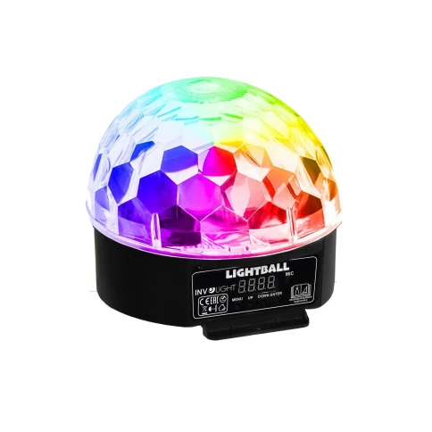 INVOLIGHT LIGHT BALL - LED световой эффект, RGB 6x 3Вт, DMX-512, звуковая активация фото 2