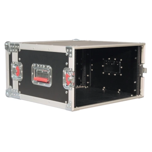 GATOR G-TOUR 6U - рэковый флайт-кейс, 6 U, ,дерево,черный фото 3