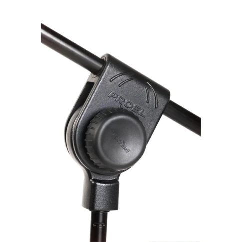PROEL PRO100 BK - профессиональная микрофонная стойка, тренога, журавль, цвет: матовый чёрный фото 3