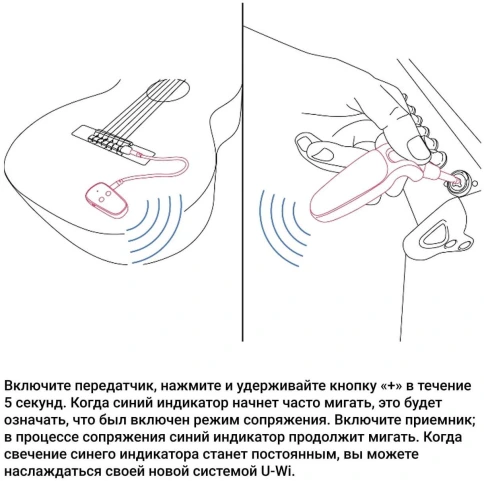 KNA U-Wi - Беспроводная система для гитары фото 11