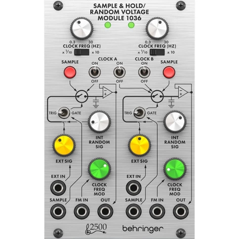 Модуль выборки и хранения напряжения BEHRINGER S&H / RANDOM VOLTAGE 1036 фото 1