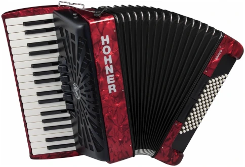 HOHNER Bravo III 72 red - Аккордеон 3/4 фото 1
