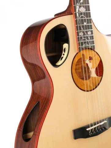 Электро-акустическая гитара Cort Roselyn Redux WCASE NAT Masterpiece Series фото 3