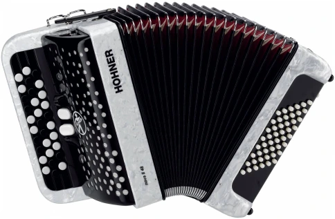 HOHNER Nova II 48 white - Баян ученический фото 1