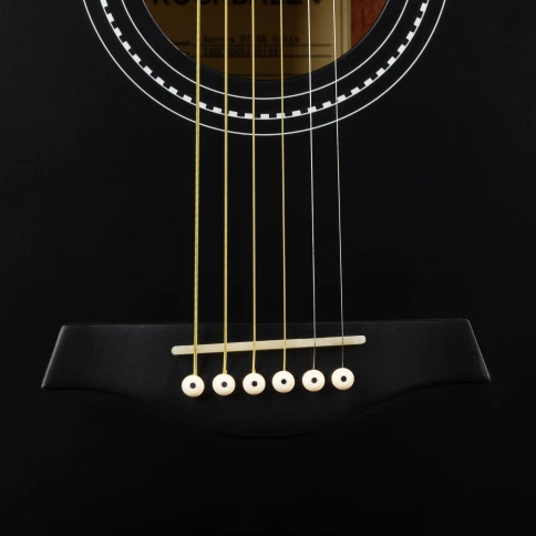 Акустическая гитара ROCKDALE Aurora D7 BK Satin фото 4