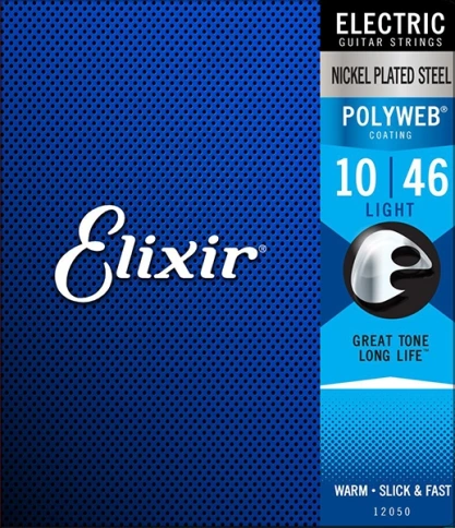Струны для акустической резонаторной гитары Elixir 12050 10-46 Polyweb фото 1