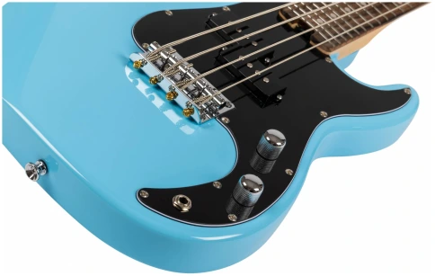 FLIGHT Mini Bass Lite BL - Бас-гитара уменьшенная фото 3