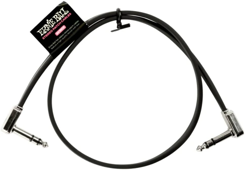 ERNIE BALL 6410 stereo, 60см - Инструментальный кабель фото 1
