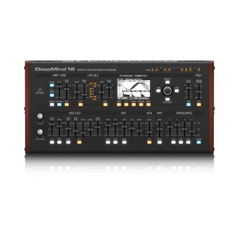 BEHRINGER DEEPMIND 12D - настольный аналоговый синтезатор, 12 гол. полифония, Wi-Fi фото 2