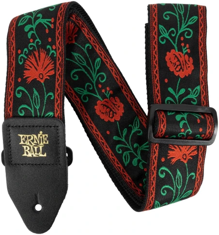 ERNIE BALL 5361 Jacquard Western Rose - Ремень для гитары фото 1