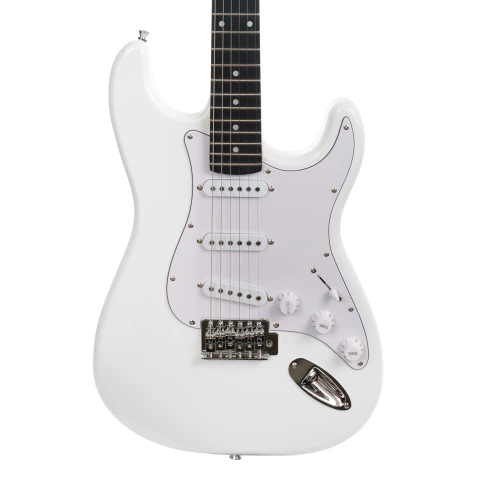 Электрогитара ROCKDALE Stars SSS White фото 8