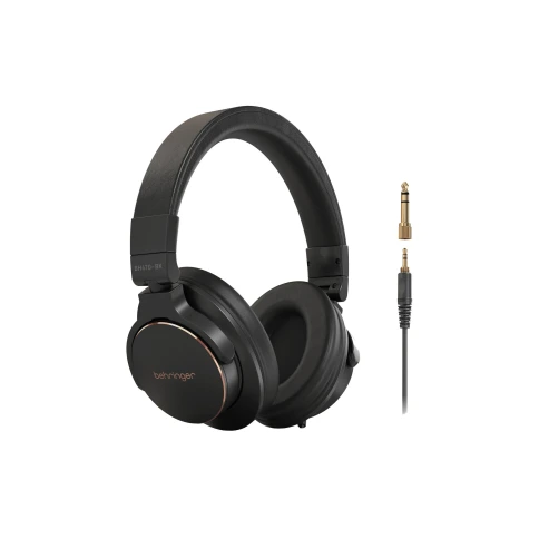 BEHRINGER BH470-BK - закрытые студийные мониторные наушники, 20 Гц - 20 кГц, цв. черный фото 1