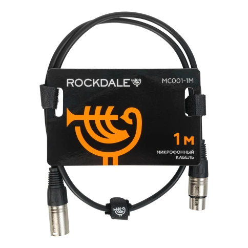 Микрофонный кабель ROCKDALE MC001-1M (1м) фото 1