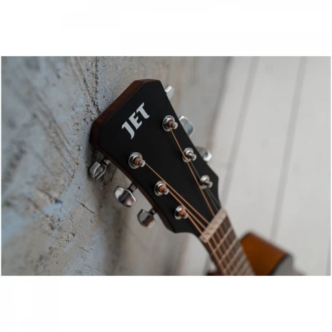 JET JDE-255 OP - электроакустическая гитара, дредноут фото 8