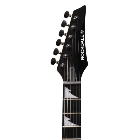 Электрогитара ROCKDALE Akira EXP Black фото 8