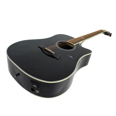 Электроакустическая гитара KEPMA D1CE Black Matt фото 2