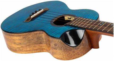 FLIGHT COMET TENOR EQ-A Blue - Укулеле тенор фото 15