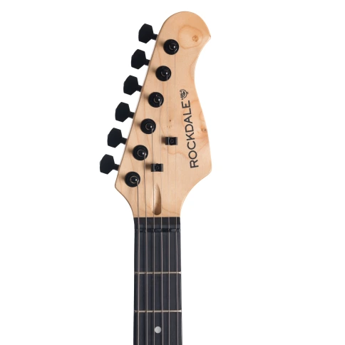 Электрогитара ROCKDALE Stars Plus HT HH Black фото 8