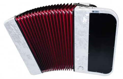 HOHNER Nova III 96 white (C-stepped) - Баян фото 5