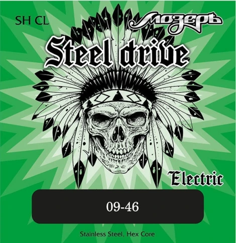 Струны для электрогитары МОЗЕРЪ SH-CL Steel Drive (9-46) фото 1
