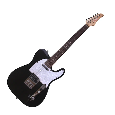 REDHILL TLX100 BK - электрогитара, Telecaster, S-S, тополь/клен, цвет черный фото 1