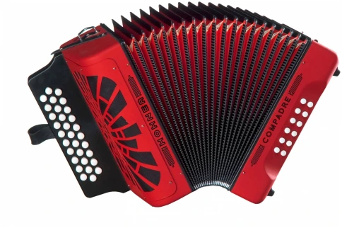 HOHNER Compadre GCF red - Аккордеон диатонический фото 1
