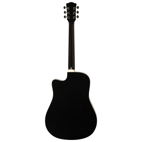 Акустическая гитара ROCKDALE Aurora D6 C BK Gloss фото 3