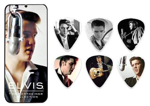 Набор медиаторов Dunlop Elvis Wertheimer (Medium) EPPT03 фото 1