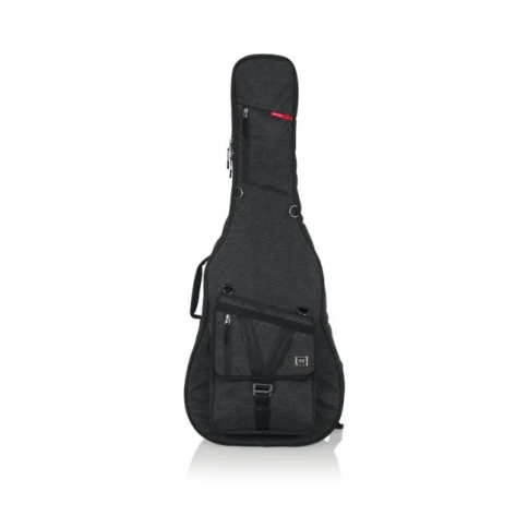 GATOR GT-ACOUSTIC-BLK - усиленный чехол для акустических гитар, цвет черный фото 1