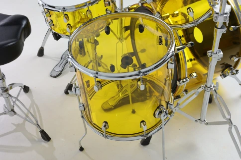 UBA-Am-2216/5 Барабанная установка, акрил, желтая (5 коробок), Мастерская Бехтеревых фото 6