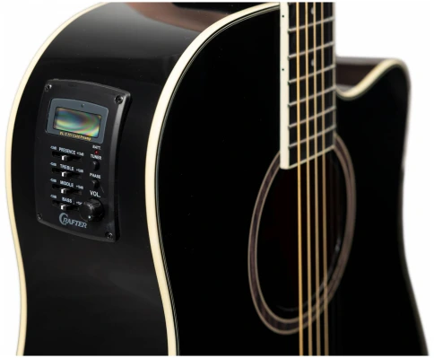 CRAFTER HD-250 CE/BK - Гитара электроакустическая фото 2