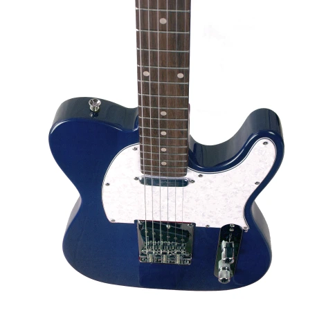 REDHILL TLX100 TBLS - электрогитара, Telecaster, S-S, тополь/клен, цвет голубой санбёрст фото 4