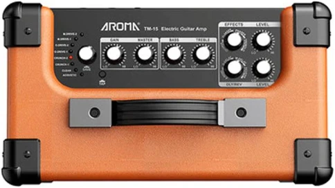 AROMA TM-15 ORANGE - Комбоусилитель для электрогитары фото 2
