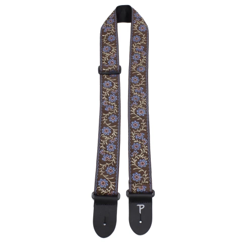 Perri's TWS-7072 - Ремень для гитары, Серия: JACQUARD, Материал: жаккард, Рисунок: цветы и узоры, Ширина ремня: 5 см, Длина: 99 - 147 см фото 1