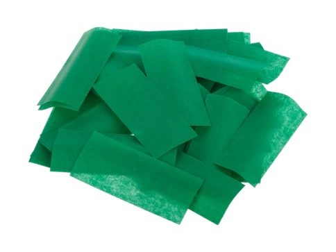 FTPCDG Конфетти из специализированной бумаги (тишью) 17х55мм, тёмно-зелёный, упаковка 1 кг, LFocus фото 1