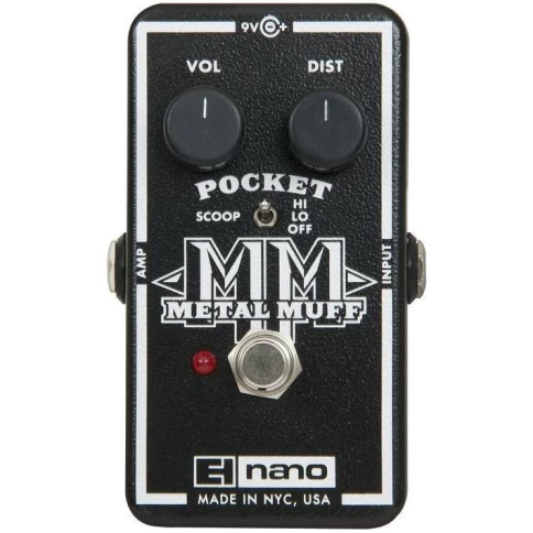 Педаль эффектов ELECTRO HARMONIX POCKET METAL MUFF фото 1