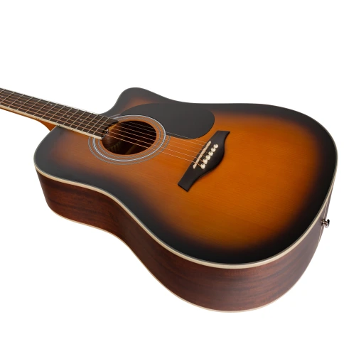 Акустическая гитара ROCKDALE Aurora D6 C SB Satin фото 4