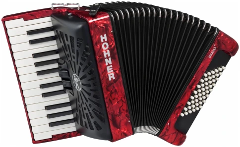 HOHNER Bravo II 48 red - Аккордеон 1/2 фото 1