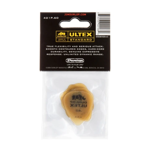 Медиатор Dunlop 421P.60 Ultex Standard фото 3
