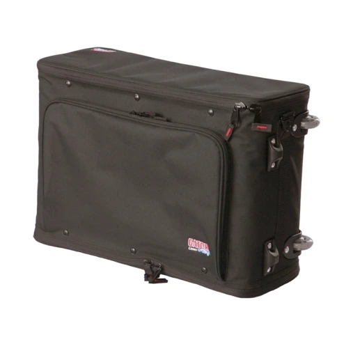GATOR GR-RACKBAG-2UW - сумка рэковая, стальные рельсы, 2U, на колёсах фото 1