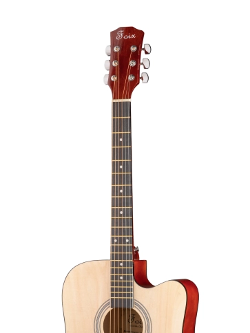 FFG-4101C-NAT Акустическая гитара, с вырезом, цвет натуральный, Foix фото 3